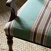Pimlico Stripe stof-Morris & Co.-Selected Wallpapers-Interiors