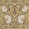 Pimpernel-wallpaper-Morris & Co-Brick/Olive-Roll-Selected-Wallpapers-Interiors