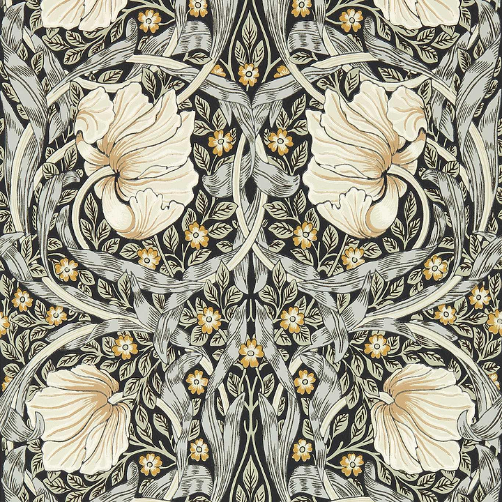 Pimpernel behang-Behang-Morris & Co-Ink/Sage-Rol-Selected Wallpapers &amp; Interiors