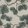 Pine Mural wallpaper-Sandberg-Green-Mattic-M2-Selected Wallpapers-Interiors