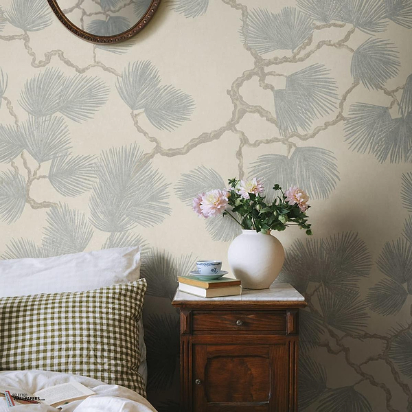 Pine Mural wallpaper-Sandberg-Selected Wallpapers-Interiors
