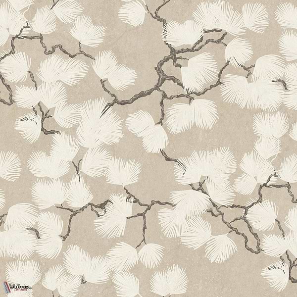 Pine mural behang-Sandberg-Beige-Mattic-M2-Selected Wallpapers-Interiors