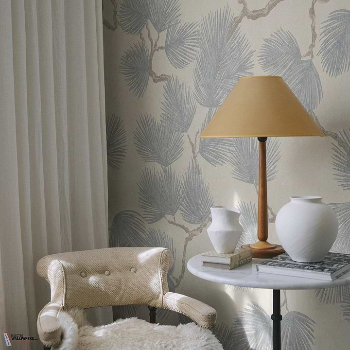 Pine mural behang-Sandberg-Selected Wallpapers-Interiors