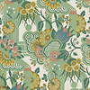 Pineapple Garden behang-1838 wallcoverings-Verde-Rol-Selected Wallpapers-Interiors