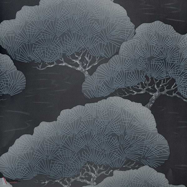 Pines behang-Little Greene-Ash pine-Rol-Selected Wallpapers-Interiors