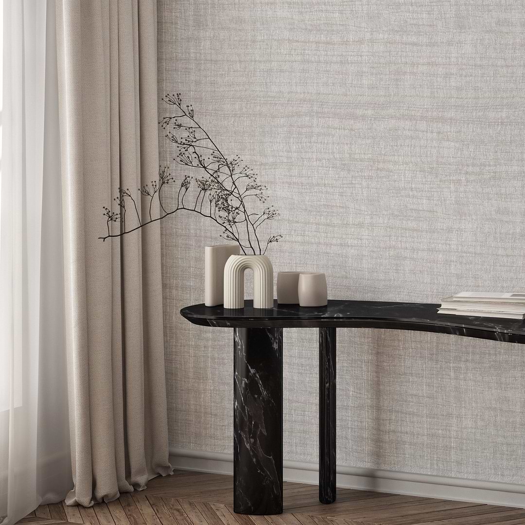 Plain horizontal behang-Behang-Texam-Selected Wallpapers &amp; Interiors