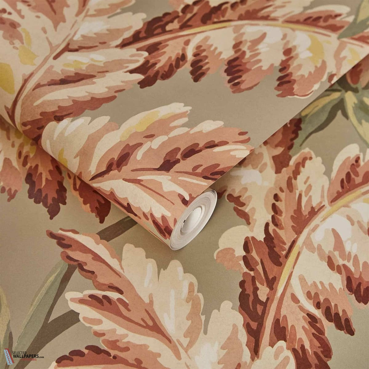 Pluma behang-House of Hackney-wallpaper-tapete-Selected-Wallpapers-Interiors