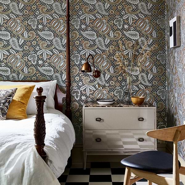 Pomegranate-behang-Tapete-Little Greene-Selected Wallpapers