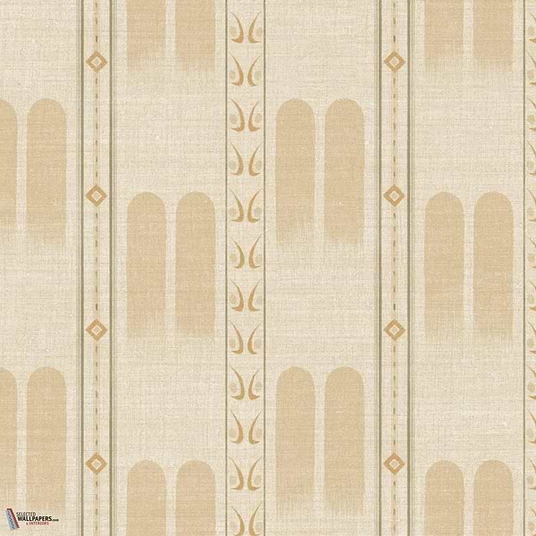 Poona behang-Arte-Cream-Rol-Selected Wallpapers-Interiors