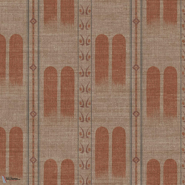 Poona behang-Arte-Mahogany-Rol-Selected Wallpapers-Interiors