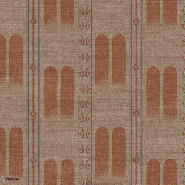 Poona behang-Arte-Mahogany-Rol-Selected Wallpapers-Interiors