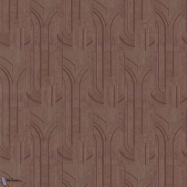 Porte Dorée-Casamance-wallpaper-behang-Tapete-wallpaper-Lie de Vin/Dore-Rol-Selected Wallpapers