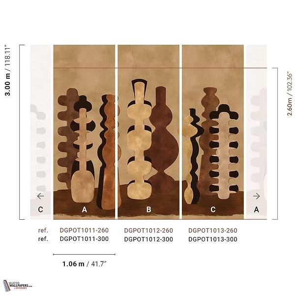 Potteries behang-Masureel-wallpaper-tapete-Selected-Wallpapers-Interiors