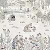 Potter's Woodland behang-Little Greene-Solstice-Set-Selected Wallpapers-Interiors
