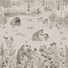 Potter's Woodland behang-Little Greene-Stone-Set-Selected Wallpapers-Interiors