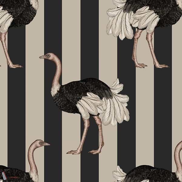 Pride behang-House of Hackney-wallpaper-tapete-Clay & Off Black-200 cm-Selected-Wallpapers-Interiors