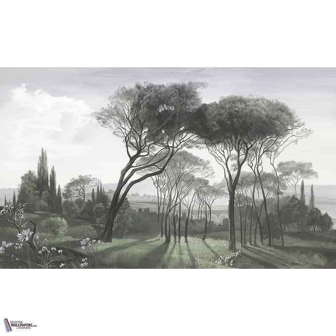 Provence behang-Les Dominotiers-Grisaille-Non Woven (70 cm)-M2-Selected Wallpapers-Interiors