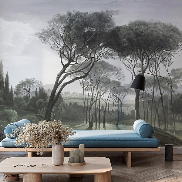 Provence behang-Les Dominotiers-Selected Wallpapers-Interiors