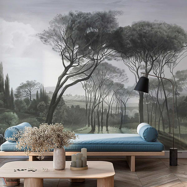 Provence behang-Les Dominotiers-Selected Wallpapers-Interiors