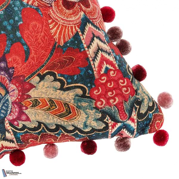 Psychedelia Kussen-Kussen-Mind the Gap-Kissen-Cushion-Red/Blue-50 x 50 cm-Selected Interiors