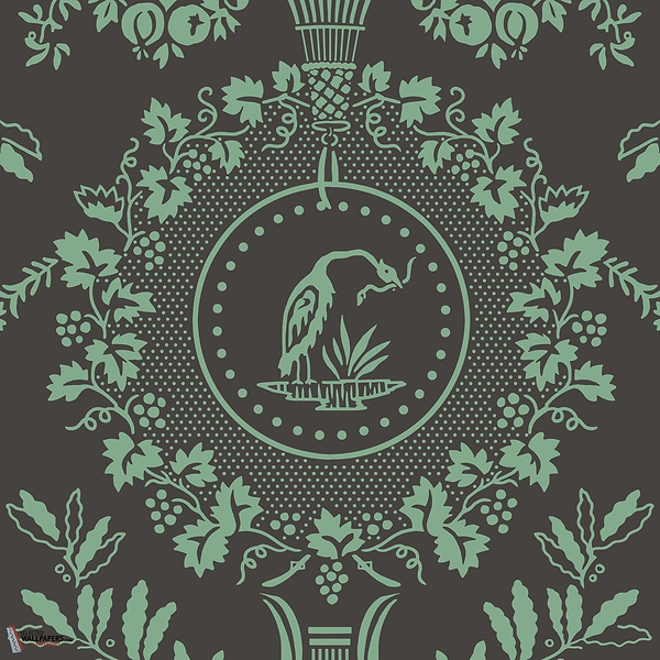 Purnon behang-Farrow & Ball-wallpaper-tapete-6205-Rol-Selected-Wallpapers-Interiors