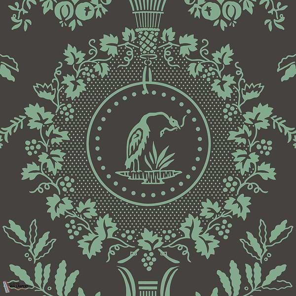 Purnon behang-Farrow & Ball-wallpaper-tapete-6205-Rol-Selected-Wallpapers-Interiors