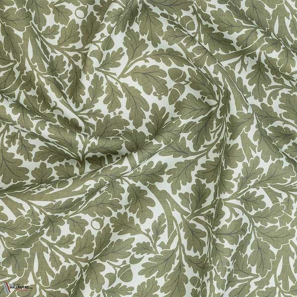 Quercus Linen stof-House of Hackney-Selected Wallpapers-Interiors