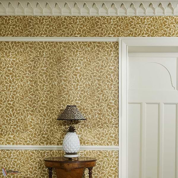 Quercus behang-House of Hackney-wallpaper-tapete-Selected-Wallpapers-Interiors