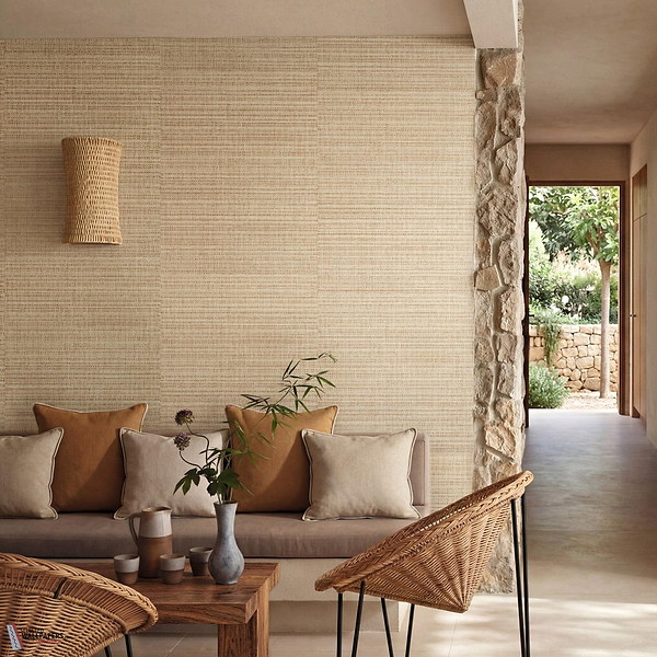 Raffia II wallpaper-Elitis-Selected Wallpapers-Interiors