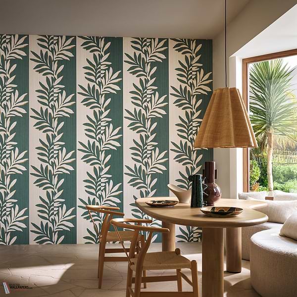 Rama behang-Casamance-Selected Wallpapers-Interiors
