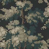 Raphael wallpaper-Sandberg-Charcoal-Roll-Selected Wallpapers-Interiors