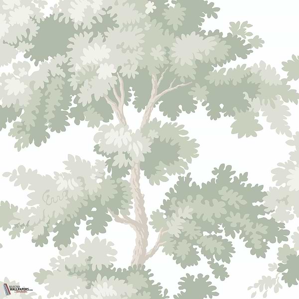 Raphael behang-Sandberg-Light green-Rol-Selected Wallpapers-Interiors