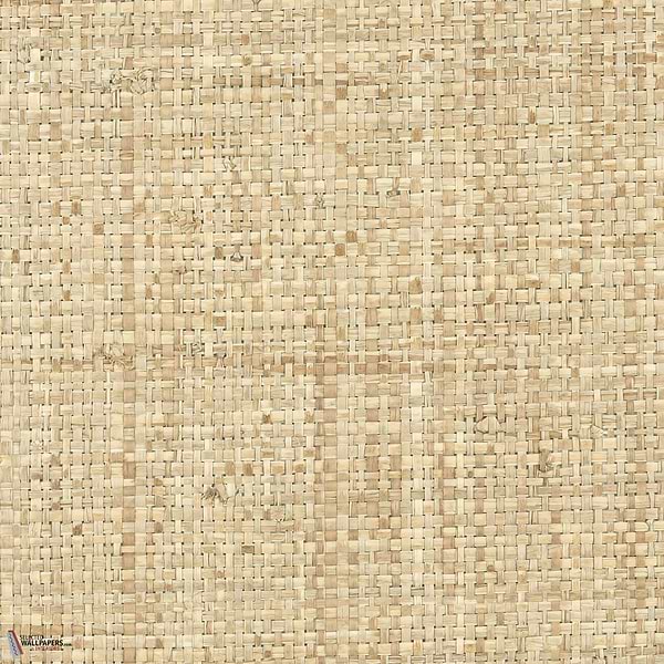 Raphia Pur behang-CMO Paris-Miel-Meter (M1)-Selected Wallpapers-Interiors