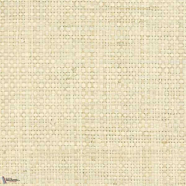 Raphia Pur behang-CMO Paris-Polaire-Meter (M1)-Selected Wallpapers-Interiors
