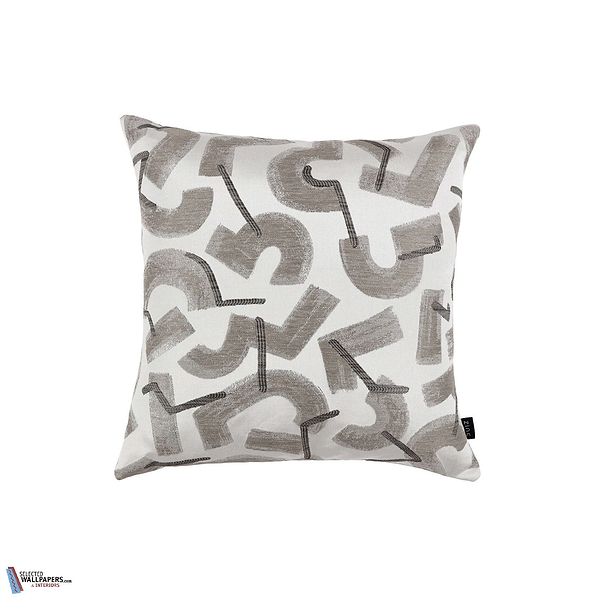 Rene Kussen-Zinc Textile-wallpaper-behang-Tapete-wallpaper-Taupe-50 x 50 cm-Selected Wallpapers