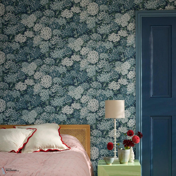 Rhododendron Walk wallpaper-Little Greene-Selected Wallpapers-Interiors