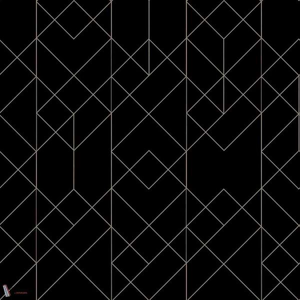 Rhombohedral behang-Coordonne-wallpaper-tapete-Slate-Non Woven-Selected-Wallpapers-Interiors