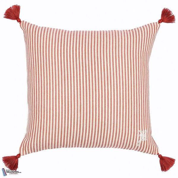 Rhubarb Stripe Kussen-Kussen-Mind the Gap-Kissen-Cushion-Heavy Linen-50 x 50 cm-Selected Interiors