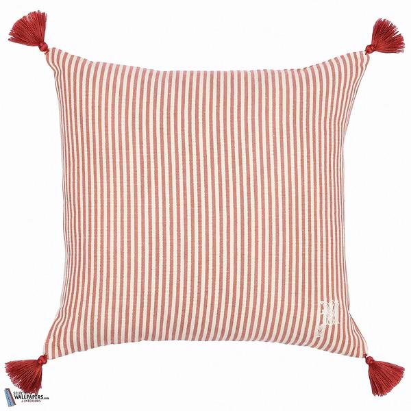 Rhubarb Stripe Kussen-Kussen-Mind the Gap-Kissen-Cushion-Heavy Linen-50 x 50 cm-Selected Interiors