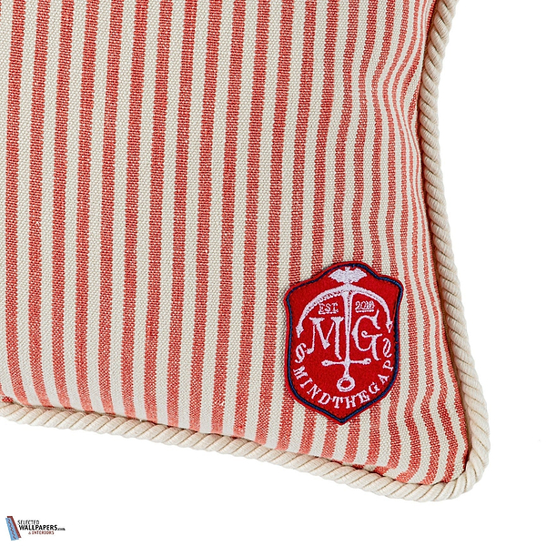 Rhubarb Stripe Kussen-Kussen-Mind the Gap-Kissen-Cushion-Selected Interiors