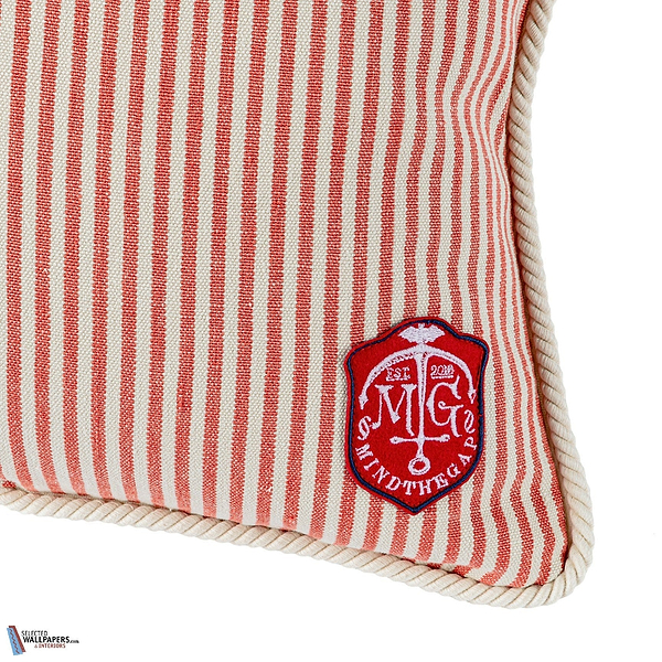 Rhubarb Stripe Kussen-Kussen-Mind the Gap-Kissen-Cushion-Selected Interiors