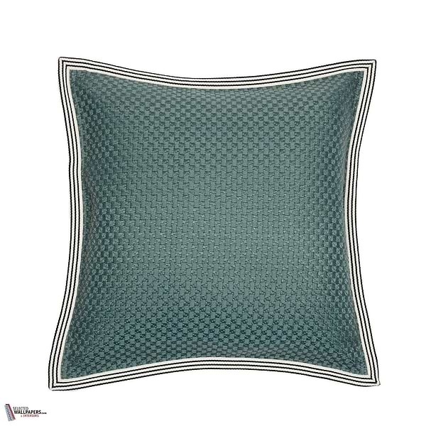 Rico Ruivo kussen-Casamance-Bleu Galet-45 x 45 cm-Selected Wallpapers-Interiors