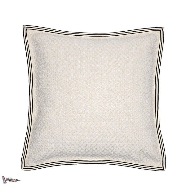 Rico Ruivo kussen-Casamance-Ecru-45 x 45 cm-Selected Wallpapers-Interiors