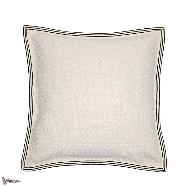 Rico Ruivo kussen-Casamance-Ecru-45 x 45 cm-Selected Wallpapers-Interiors