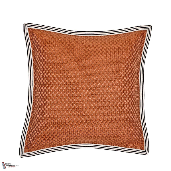 Rico Ruivo kussen-Casamance-Orange-45 x 45 cm-Selected Wallpapers-Interiors
