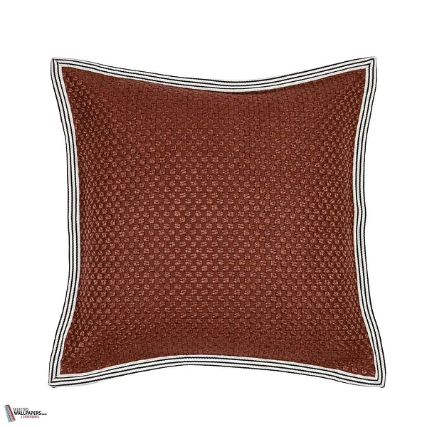Rico Ruivo kussen-Casamance-Terracota Fonce-45 x 45 cm-Selected Wallpapers-Interiors
