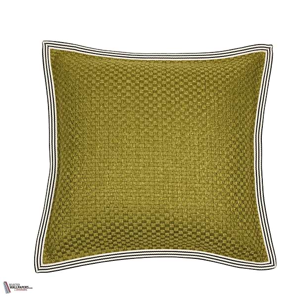 Rico Ruivo kussen-Casamance-Vert-45 x 45 cm-Selected Wallpapers-Interiors