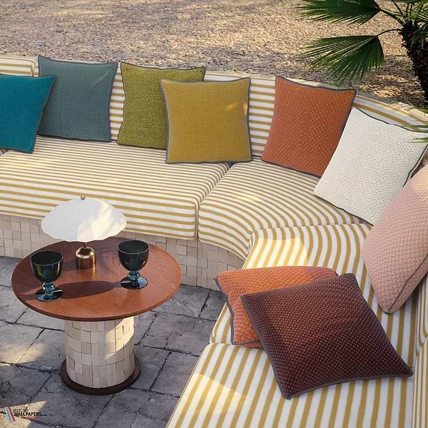 Rico Ruivo kussen-Casamance-Selected Wallpapers-Interiors