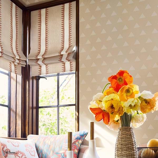 Ridge behang-Thibaut-Selected Wallpapers-Interiors