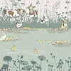 Riverside Capers behang-Little Greene-Quack-Set-Selected Wallpapers-Interiors